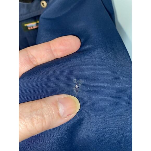 L.L. Bean Nylon Jacket coat men tall Large Vintage - Picture 8 of 8